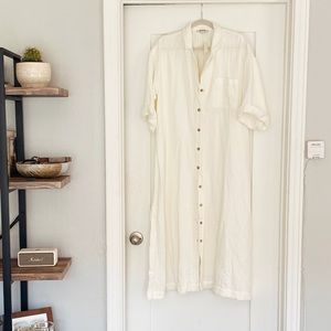 Madewell button down dress